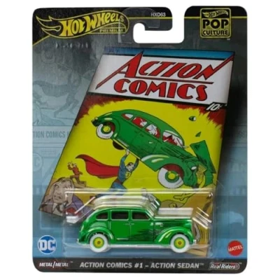 Image of Hot Wheels Pop Culture Action Comics #1 Sedan HVJ50