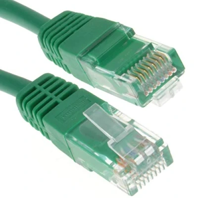 Image of kenable Green Network Ethernet RJ45 Cat 5E UTP PATCH LAN COPPER Cable Lead 1.5m [1.5 metres]