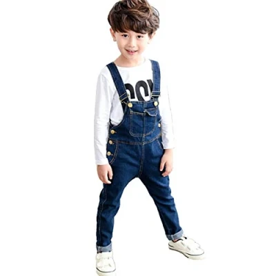 Image of NABER Boys&#039; Fashion Dungarees Denim Jeans Bib Overalls Age 4 13 (8 9 Years)