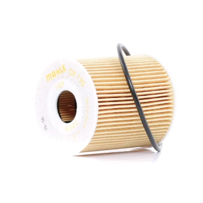 Image of 46544820, 51857956, 55213927, 55231651 Oil Filter MAHLE ORIGINAL OX 175D Insert AUDI: A6 C7 Saloon, Q5, Q7, BMW: 3 4 Gran Coupe