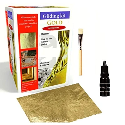 Image of Gold Leaf kit 100 sheets 8cm