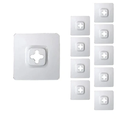 Image of Lokatall Metal Picture Hangers Mirror Photo Frames Hanger Keyhole Fasteners Wall Mounted Frame Fixings Connector, Furniture Painting Hanging (58x58mm)