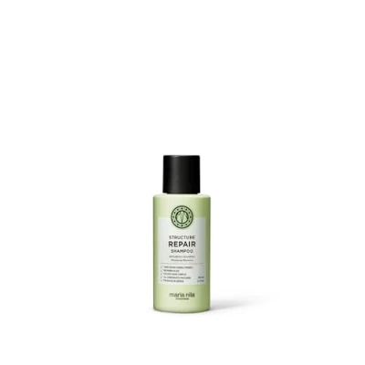 Image of Maria Nila Structure Repair, Shampoo 100 ml, For Damaged &amp; Chemically Treated Hair, Algae Extract Rebuilds Moisturizes, 100% Vegan Sulfate/Paraben free
