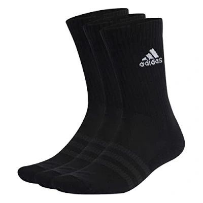 Image of adidas Performance Unisex 3 PACK Sports socks Black white, Size: Small, white
