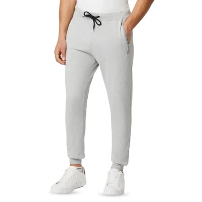 Image of FM London Slim Fit Joggers for Men Mens with Zip Pockets Ideal Every Day Wear and Sports Comfortable, Soft Jogging Bottoms