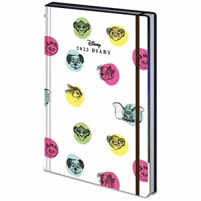Image of Pyramid International Classics Diary 2023, A5 Hard Cover, Week to a View Planner Official Merchandise, SR74105, Multi Colour