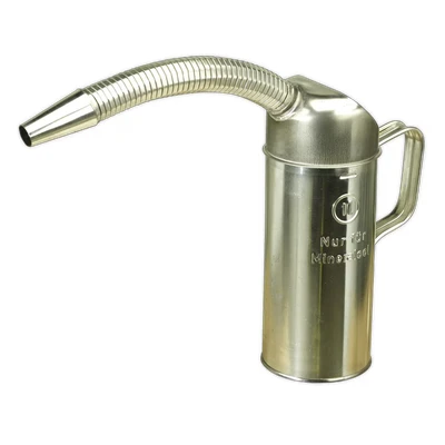 Image of Sealey Measuring Jug Metal with Flexible Spout 1L