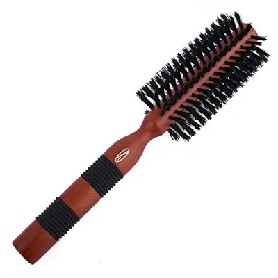 Image of Fine Lines Radial Bristle Brush Boar and Nylon Hair Soft for Afro, Wet or Curly Brushes Women Men