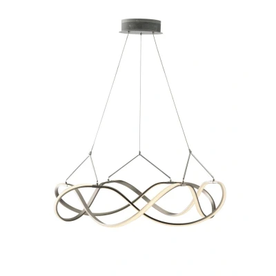 Image of Flight Integrated LED Ceiling Pendant, Nickel, 4000K