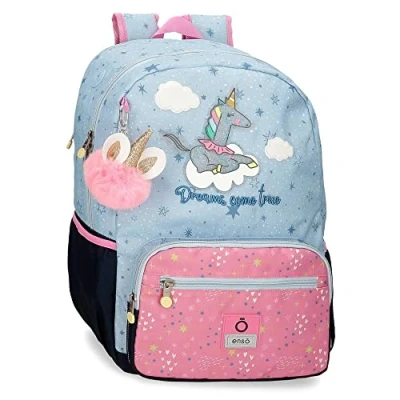 Image of Enso Dreams come true School Backpack for Laptop Multicolor 32x42x14 cms Polyester