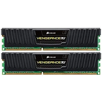 Image of Corsair CML8GX3M2A1600C9 Vengeance Low Profile 8GB (2x4GB) DDR3 1600 Mhz CL9 XMP Performance Desktop Memory Kit Black
