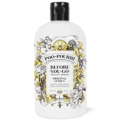 Image of Poo Pourri Bathroom Deodorizer, Original Citrus, 4 Fl Oz (Pack of 1)