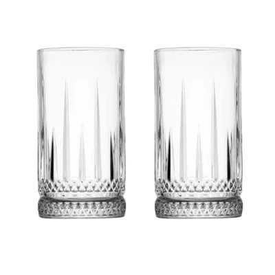 Image of Ravenhead Winchester Set of 2 Hiball Glasses 45cl
