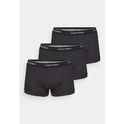 Image of Calvin Klein Underwear Classics Trunk 3 PACK Pants, Men&#039;s, Size: Small, Black