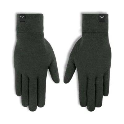 Image of Salewa Cristallo Liner Gloves, Green, XS