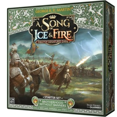Image of CMON A Song of Ice &amp; Fire: Brotherhood Without Banners Starter Set Tabletop Miniatures Ages 14+ 2+ Players 45 60+ Minutes Playing Time