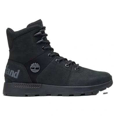 Image of Timberland Men&#039;s Sprint Trekker Hiking Shoe, Black Nubuck, 7 UK