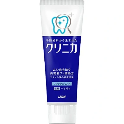 Image of Clinica Lion Fresh Mint Vertical Type 130g (Quasi drug)