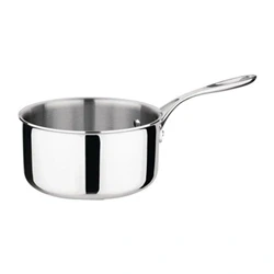 Image of Vogue Stainless Steel Tri Wall Saucepan 180mm