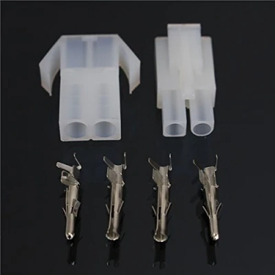 Image of C FUNN Replacement Motorcycle Battery Charger Adapter 2 Way Pin Connector Kit