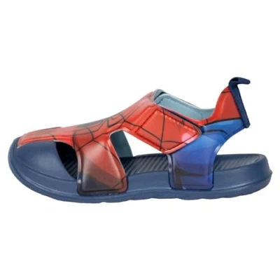 Image of CERDÁ LIFE&#039;S LITTLE MOMENTS Spiderman Children&#039;s Sandals, Blue, 9.5 UK Child