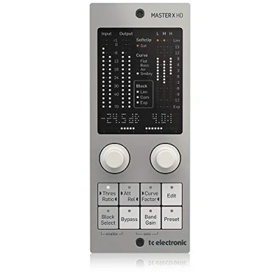 Image of TC Electronic MASTER X HD NATIVE/MASTER DT Multiband Dynamics Processor Plug In with Optional Hardware Controller, Compatible PC and Mac