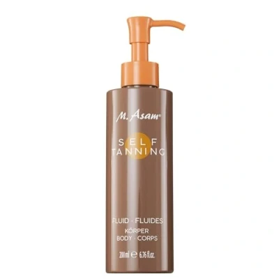 Image of M. Asam Sun Self Tanning Fluid (6.76 Fl Oz) Body Tanner With Immediate &amp; Long Term Effect, Natural Looking Lasting Tan, Lotion Moisturizing Ingredients.