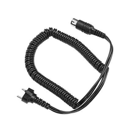 Image of Nail Drill Handpiece Cord Power Cable, Replacement Part for Manicure Pedicure Machine Accessory Tool, Polishing Connector(Black)
