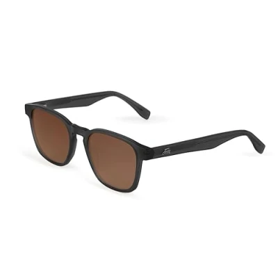 Image of Fortis Eyewear Detours Polarised Fishing Sunglasses with UV Protection, Anti Glare (Transparent Black)