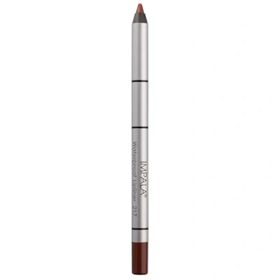Image of IMPALA Creamy Waterproof Lip Pencil Chocolate Brown Color 217 Permanent Liner Long lasting Volumizing Effect