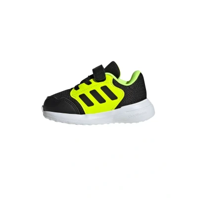 Image of adidas Unisex Baby TENSAUR Run 3.0 Shoes Infants, Core Black/Core Black/Lucid Lemon, 4 UK Child