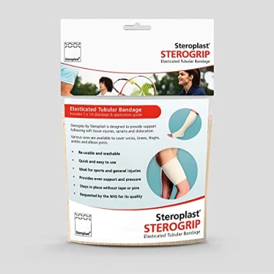 Image of Sterogrip Elasticated Tubular Bandage Size C 6.75cm x 1m