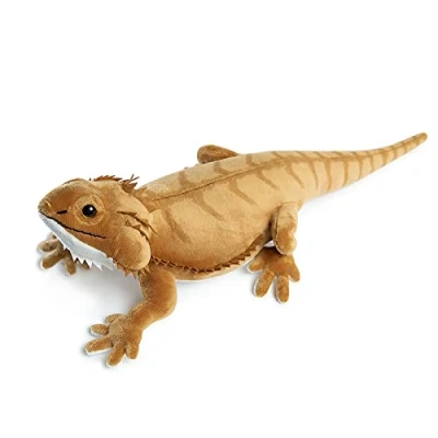 Image of lilizzhoumax Simulation Lizard Plush Toy 46cm/18, Realistic Stuffed Animal Bearded Dragon Cute Super Soft Home Decoration Toys, Gift for Kids