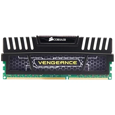 Image of Corsair CMZ8GX3M1A1600C9 Vengeance 8GB (1x8GB) DDR3 1600 Mhz CL9 XMP Performance Desktop Memory Module Black