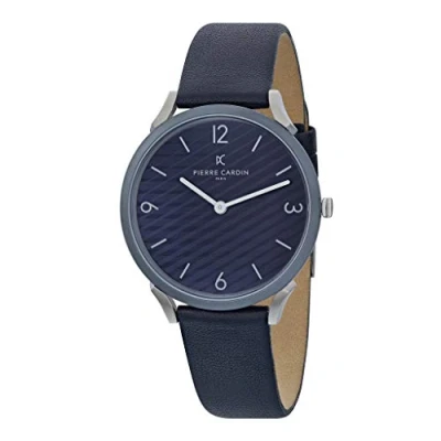 Image of Pierre Cardin Men Analogue Quartz Watch with Leather Strap CPI.2017