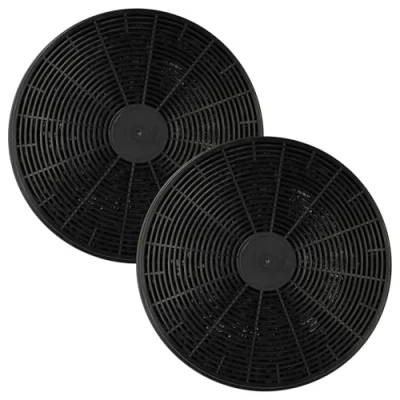 Image of vhbw 2x Activated Carbon Filter Replacement for Candy 49037930 Extractor Hood 17.5 cm