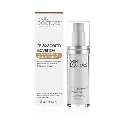 Image of skin Doctors Relaxaderm Advance, helps reduce the appearance of wrinkles, expression lines and lifts plumps smooths contains Hyaluronic Acid 30ml