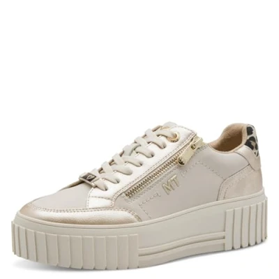 Image of MARCO TOZZI Women&#039;s Sneaker 2 23760 45, Cream Comb, 9 UK