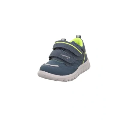 Image of Superfit SPORT7 MINI Unisex Baby shoes for kids, Size: 4.5K/5K, Blau/gelb Leather and textile