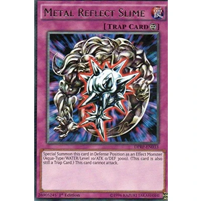 Image of YuGiOh DPRP EN033 Metal Reflect Slime 1st Edition Rare Card (Rivals of the Pharaoh)