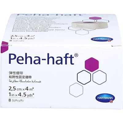 Image of Peha haft Fixation binding 4 m x 2,5 cm 8 Piece