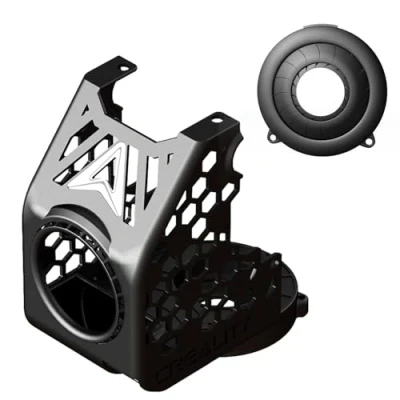 Image of Creality x BEN2C Nautilus Fan Duct, Upgrade K1 Max 3D Printer Accessories, 360 Circular Cooling Flow, Great Improve Overhang Print Quality, Reduce Supporting Material and Printing Time