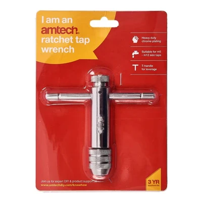 Image of Amtech S1460 Ratchet tap Wrench Large