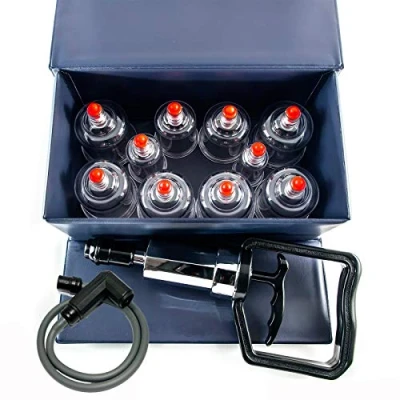 Image of Hansol Cupping, Cupping Set 11 PCS Jars HS11 Vacuum Massage