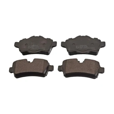 Image of 34212289154, 34212289155, 34216772894, 34216778325, 34216778326 Brake pad set BLUE PRINT ADG04299 Rear Axle prepared for wear indicator MINI: Clubman