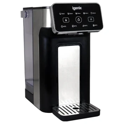 Image of IGENIX IGWDH0322B Hot Water Dispenser Black, Black
