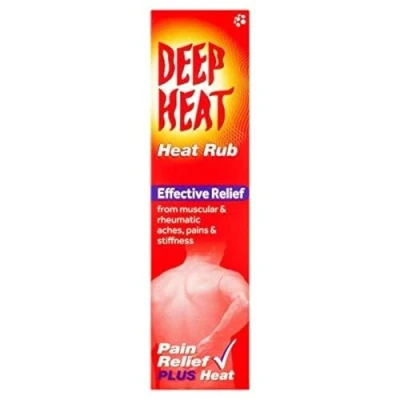 Image of Mentholatum 3 PAIN RELIEF PLUS Deep Heat Rubs 35g