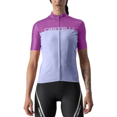 Image of CASTELLI 4522065 534 VELOCISSIMA Jersey Women&#039;s T Shirt Violet Mist/Amethyst L