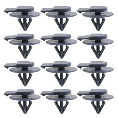 Image of OTOTEC 50 Pcs Wheel Arch Trim Fastening Clips Grey Plastic Car Fasteners Holder Compatible With Mini R57 R56 R55 Cooper 07137073915