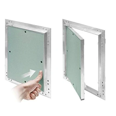 Image of Plasterboard Access Panels with Aluminium Frame/Revision Door/Inspection Flap/Service Hatch/Vision Panel (150mm x 300mm)